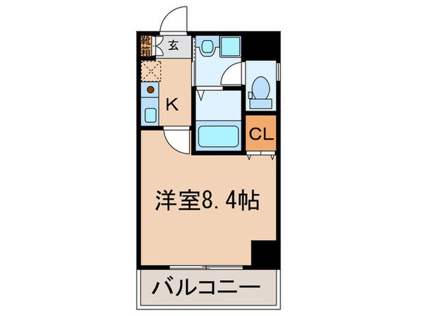 リップルビガー扇町の物件間取画像